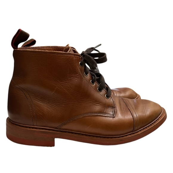Allen Edmonds Patton Weatherproof Cap-Toe Boot Brown Lace-Up Men’s 8EEE (Wide) main image 6